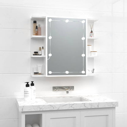 Mirror Cabinet | High gloss white | Engineered wood, acrylic | Medium