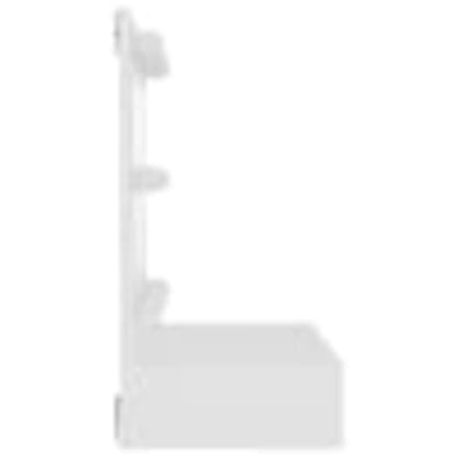 Mirror Cabinet with LED White 60x31.5x62 cm
