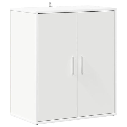 Shoe Cabinet White 60x35x70 cm Engineered Wood