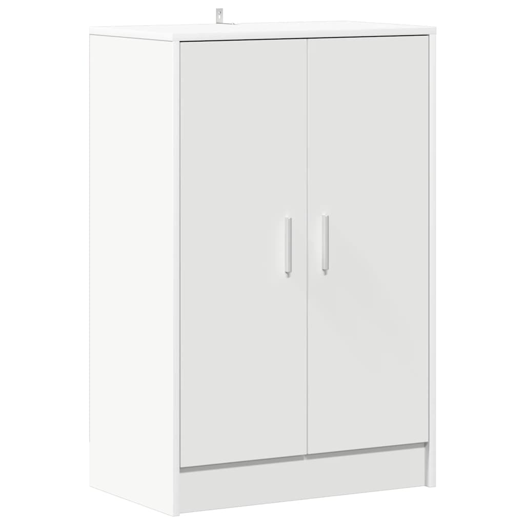 Shoe Cabinet | White | Engineered wood | Medium | Shoe Cabinet