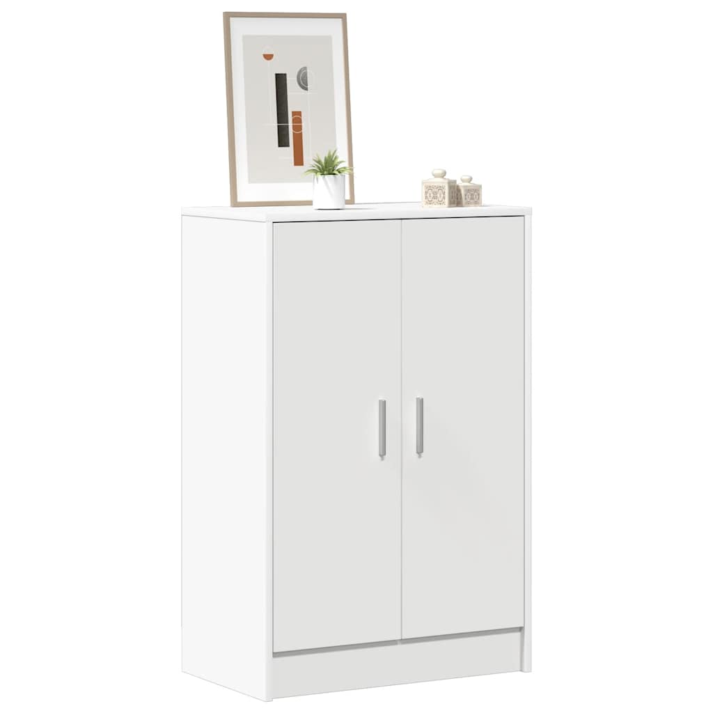 Shoe Cabinet | White | Engineered wood | Medium | Shoe Cabinet