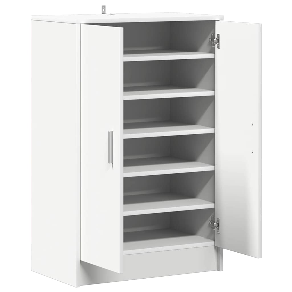Shoe Cabinet | White | Engineered wood | Medium | Shoe Cabinet