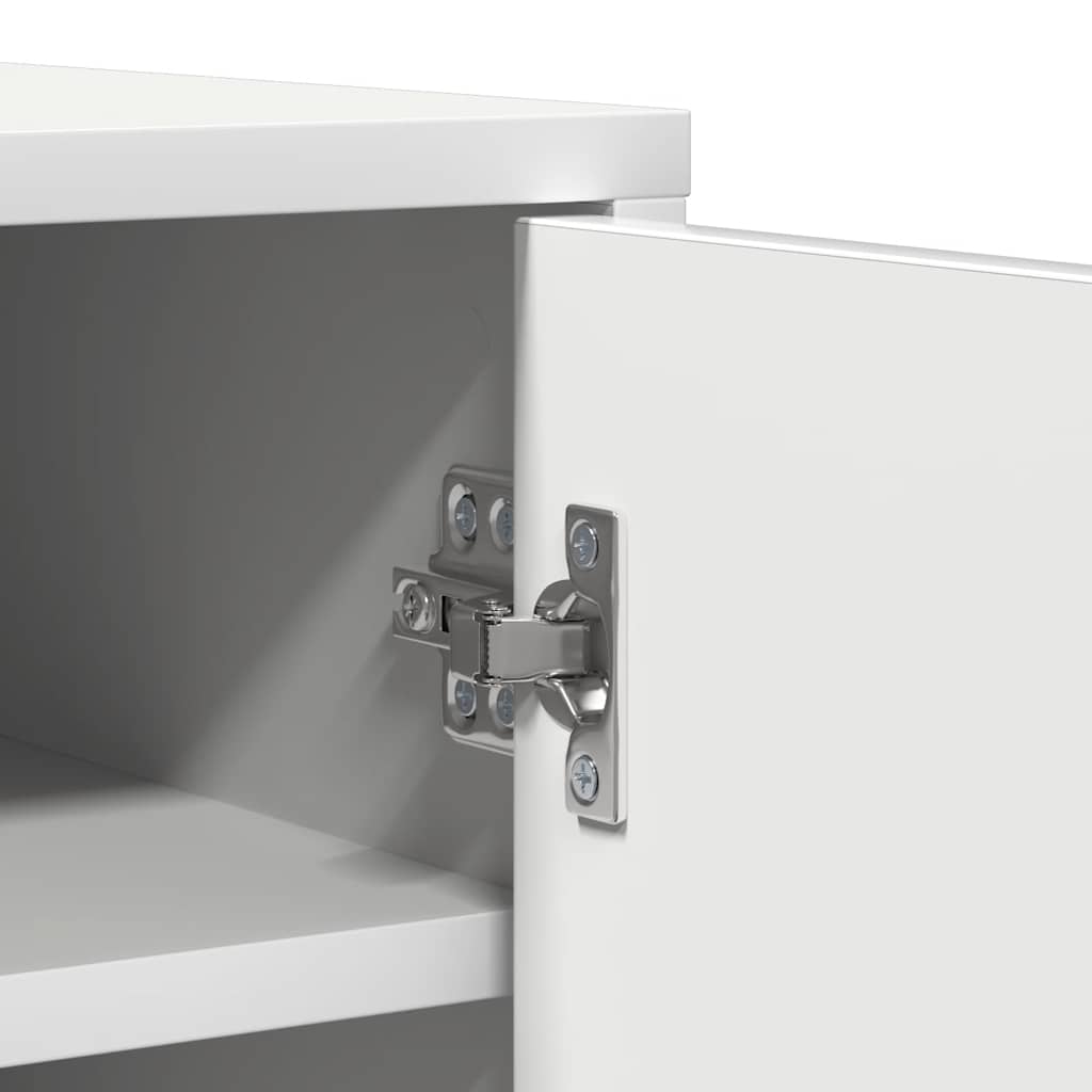 Shoe Cabinet | White | Engineered wood | Medium | Shoe Cabinet