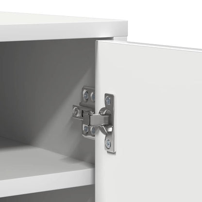 Shoe Cabinet | White | Engineered wood | Medium | Shoe Cabinet