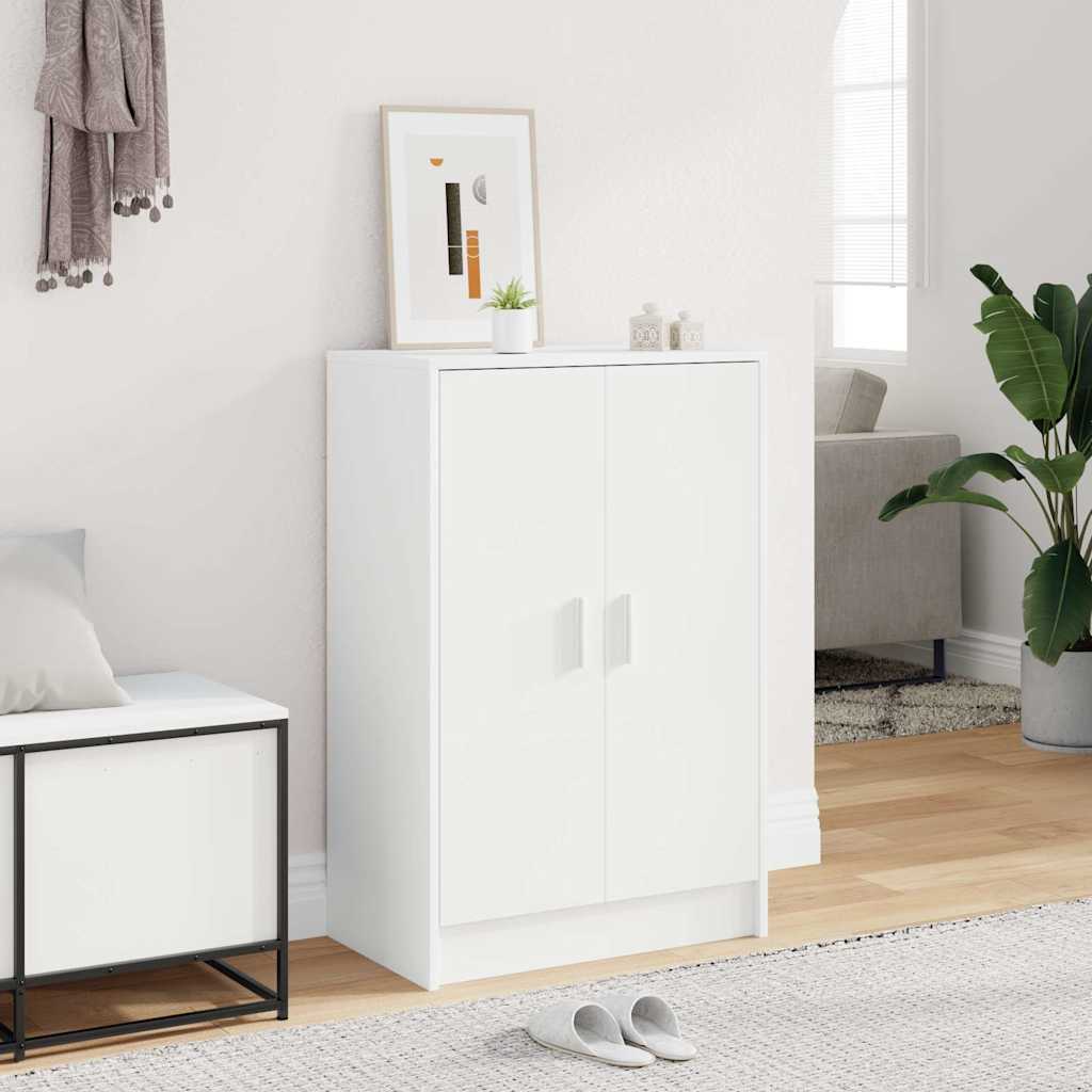 Shoe Cabinet | White | Engineered wood | Medium | Shoe Cabinet