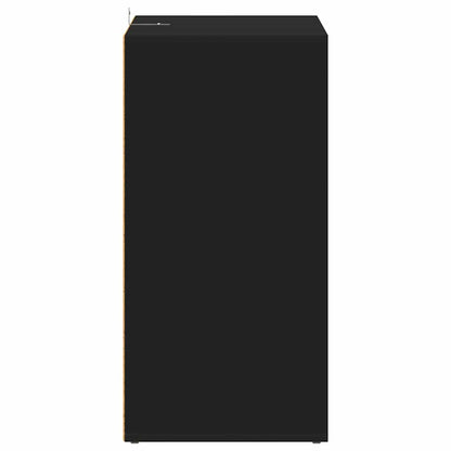 Shoe Cabinet Black 60x35x70 cm Engineered Wood