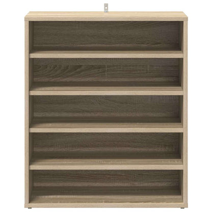 Shoe Cabinet Sonoma Oak 60x35x70 cm Engineered Wood