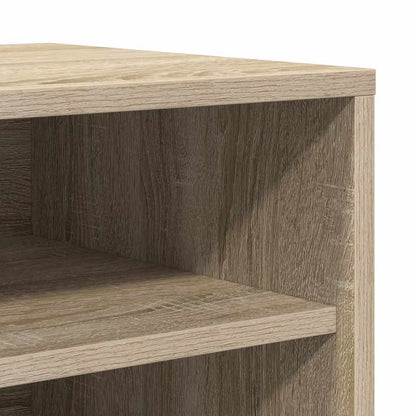 Shoe Cabinet Sonoma Oak 60x35x70 cm Engineered Wood