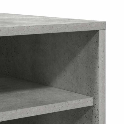 Shoe cabinets 60 x 35 x 92 cm Concrete Grey 7 shelves
