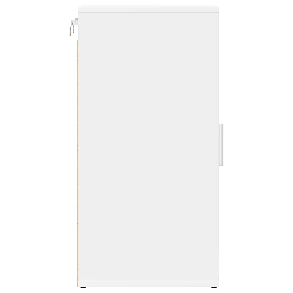 Shoe Cabinet White 32x35x70 cm Engineered Wood