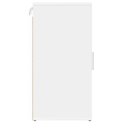 Shoe Cabinet White 32x35x70 cm Engineered Wood