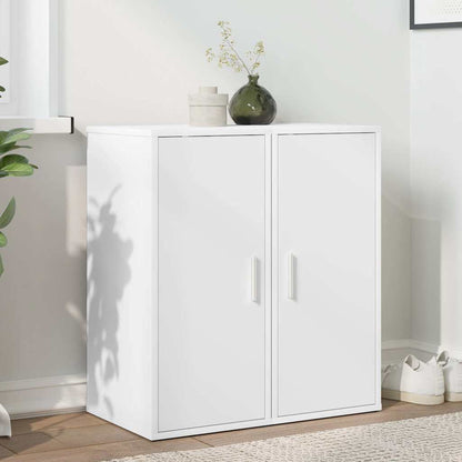 Shoe Cabinets 2 pcs White 32x35x70 cm Engineered Wood