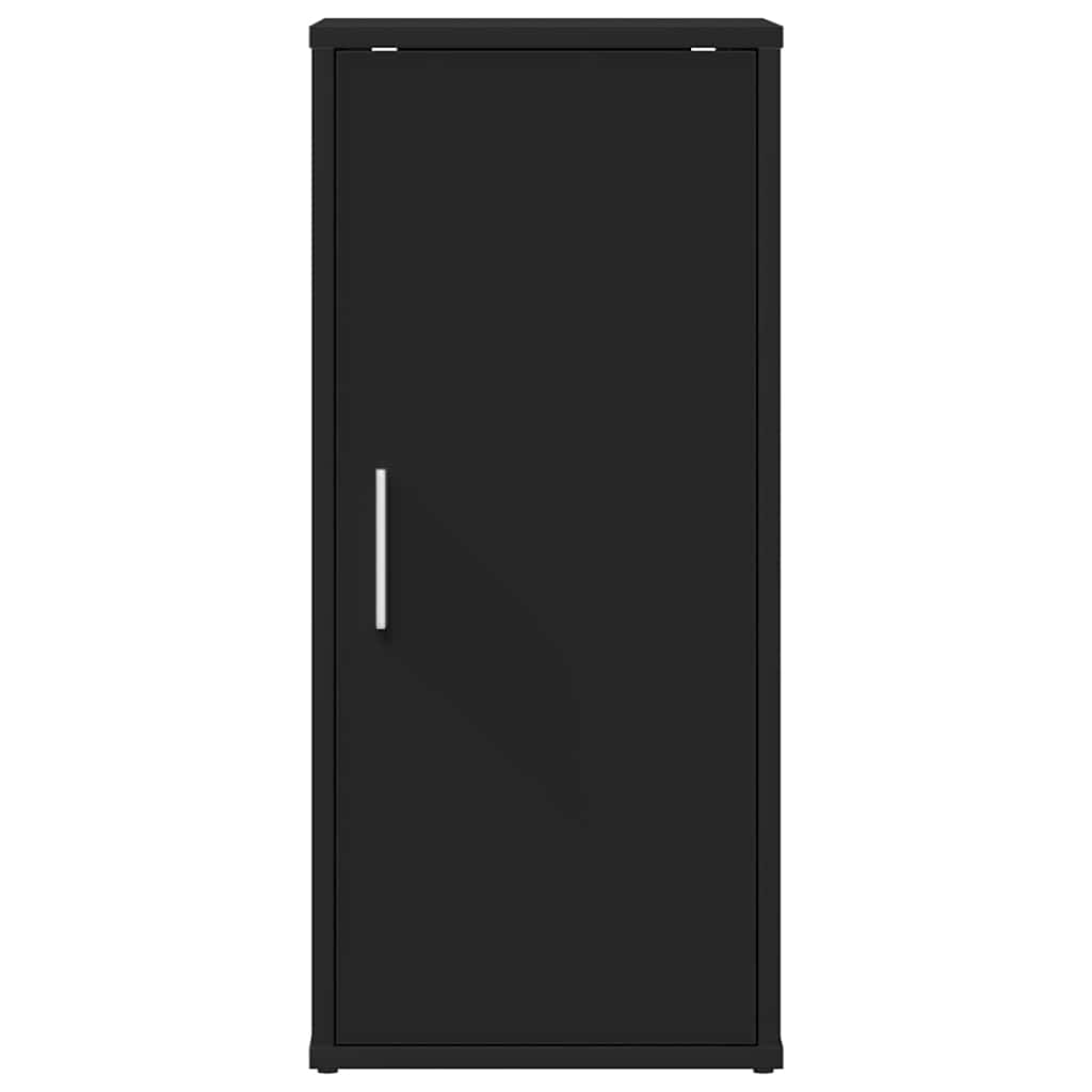Shoe Cabinet Black 32x35x70 cm Engineered Wood