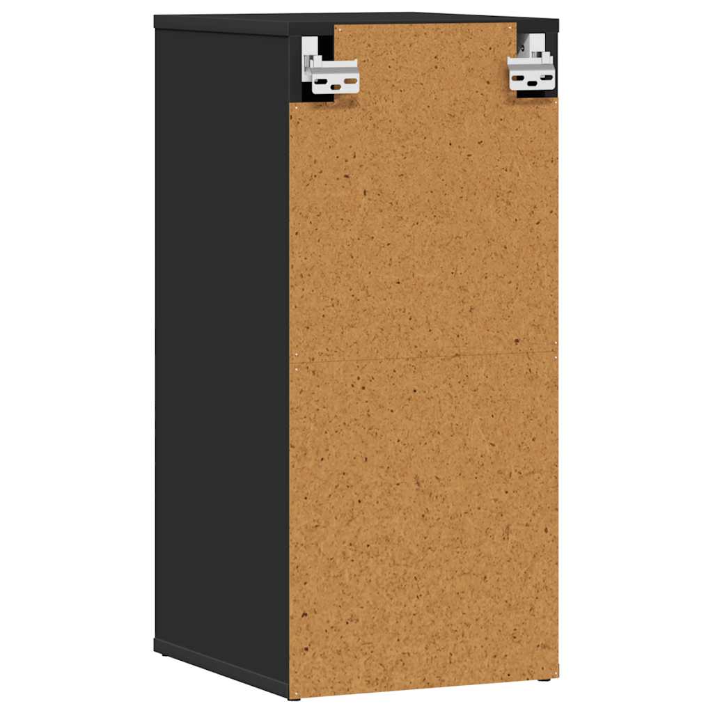 Shoe Cabinet Black 32x35x70 cm Engineered Wood