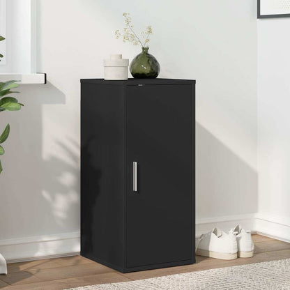 Shoe Cabinet Black 32x35x70 cm Engineered Wood