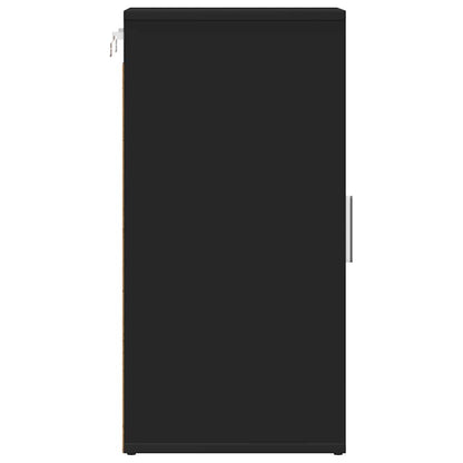 Shoe Cabinets 2 pcs Black 32x35x70 cm Engineered Wood