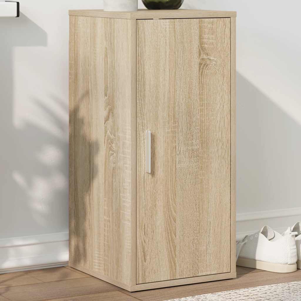 Shoe Cabinet Sonoma Oak 32x35x70 cm Engineered Wood