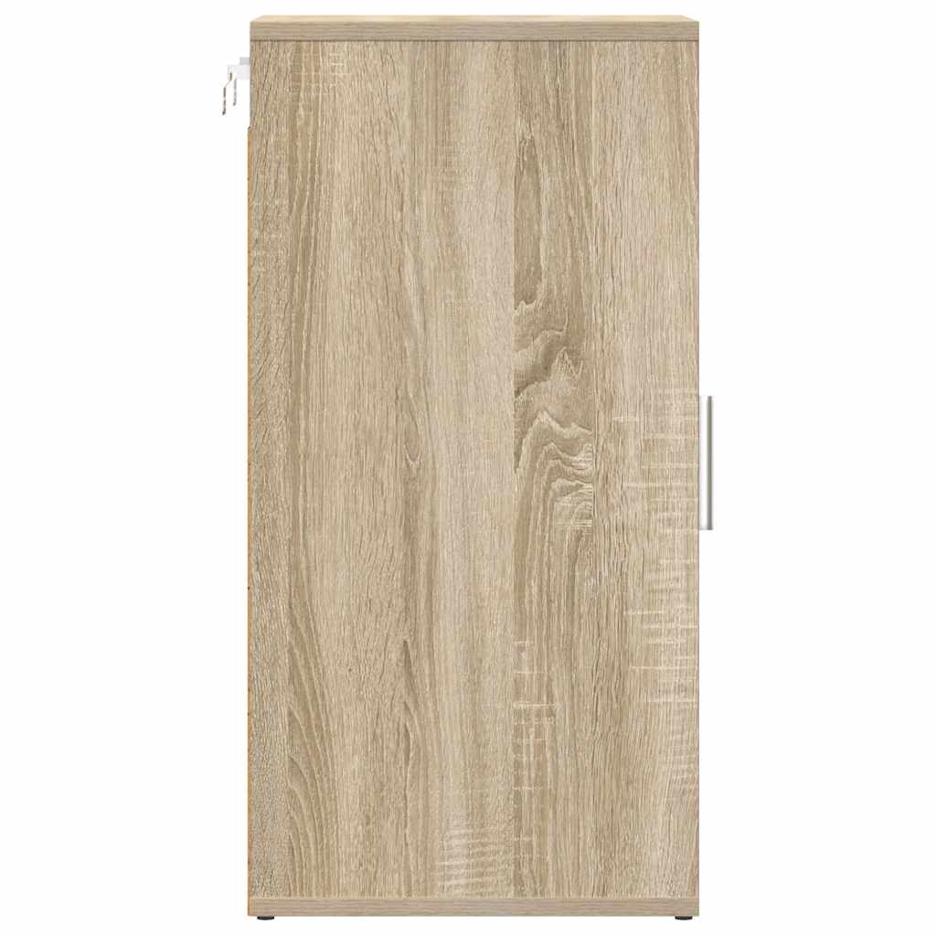 Shoe Cabinet Sonoma Oak 32x35x70 cm Engineered Wood
