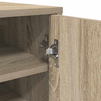 Shoe Cabinets 2 pcs Sonoma Oak 32x35x70 cm Engineered Wood