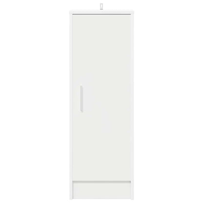 Shoe Cabinet White 32x35x92 cm Engineered Wood