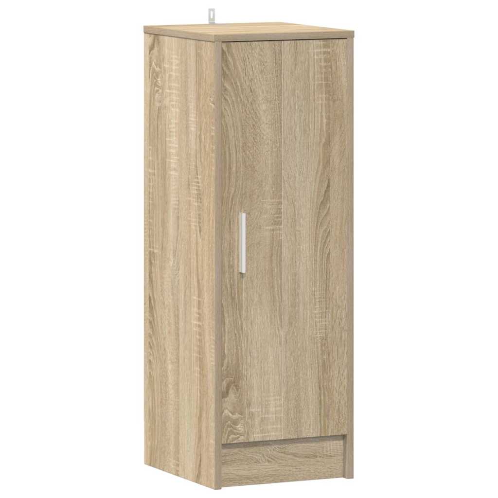 Shoe Cabinet Sonoma Oak 32x35x92 cm Engineered Wood