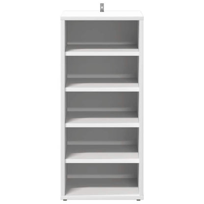 Shoe Cabinet White 31.5x35x70 cm Engineered Wood