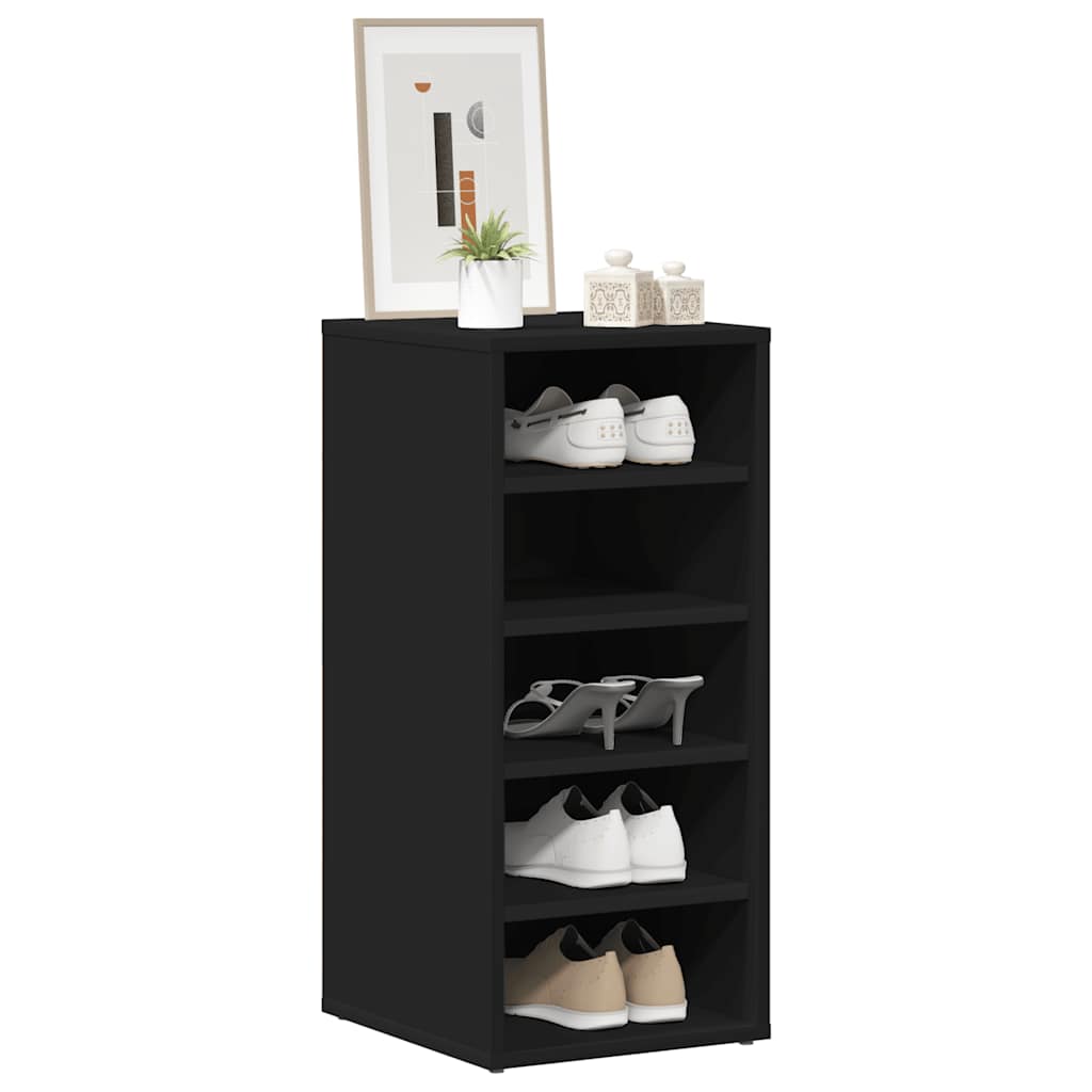 Shoe cabinets 31.5 x 35 x 70 cm Black 5 pairs of shoes