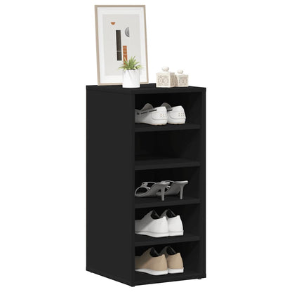 Shoe cabinets 31.5 x 35 x 70 cm Black 5 pairs of shoes