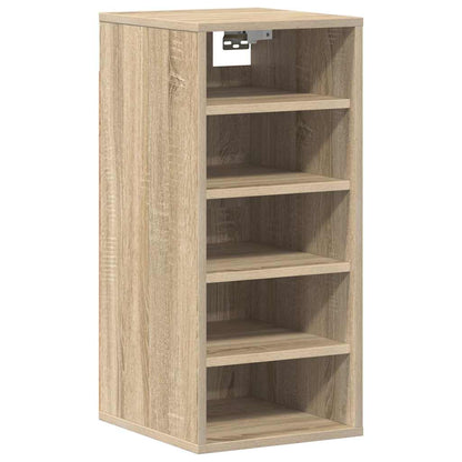 Shoe Cabinet Sonoma Oak 31.5x35x70 cm Engineered Wood