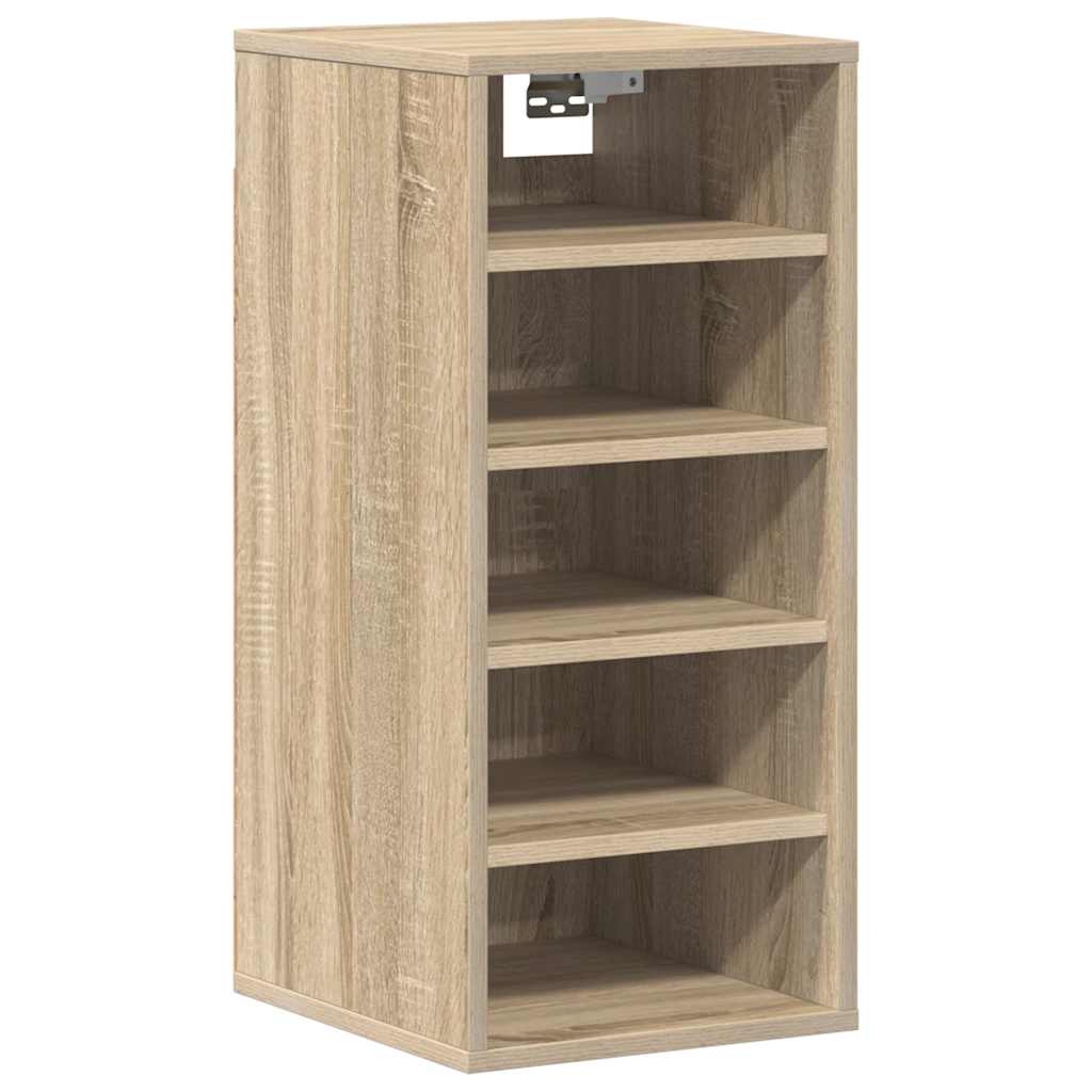 Shoe Cabinet Sonoma Oak 31.5x35x70 cm Engineered Wood