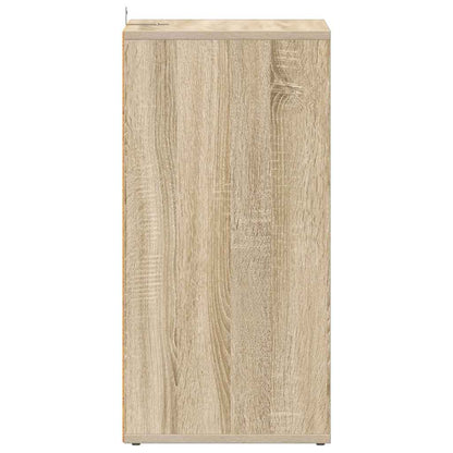 Shoe Cabinet Sonoma Oak 31.5x35x70 cm Engineered Wood