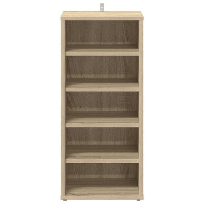 Shoe Cabinets 2 pcs Sonoma Oak 31.5x35x70 cm Engineered Wood