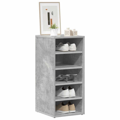 Shoe Cabinets 2 pcs Concrete Grey 31.5x35x70 cm Engineered Wood