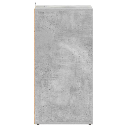 Shoe Cabinets 2 pcs Concrete Grey 31.5x35x70 cm Engineered Wood