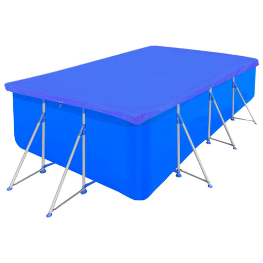 Pool Covers 2 pcs PE Rectangular 90 g/sqm 394x207 cm