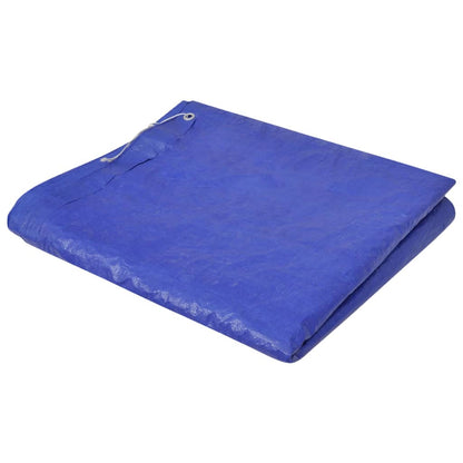 Pool Cover | Set of 2 | Dark Blue | Polyethylene | Large | Durable