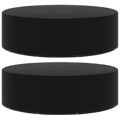 Garden Furniture Covers 2 pcs 10 Eyelets 325x90 cm