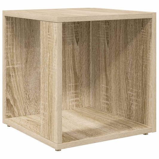 809011 vidaXL Side Table Sonoma Oak 33x33x34,5 cm Engineered Wood