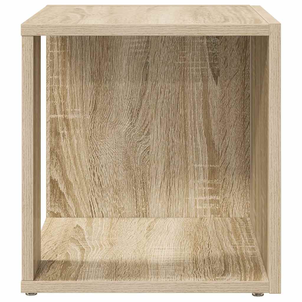 809011 vidaXL Side Table Sonoma Oak 33x33x34,5 cm Engineered Wood