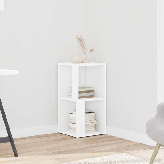 809017 vidaXL Corner Cabinet White 33x33x67cm Engineered Wood