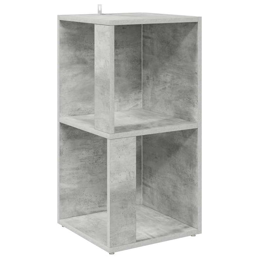 809021 vidaXL Corner Cabinet Concrete Grey 33x33x67 cm Engineered Wood