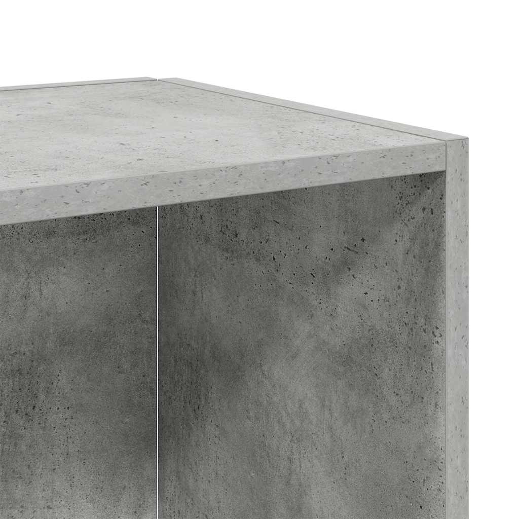 Corner Cabinet Concrete Grey 33x33x67 cm Engineered Wood