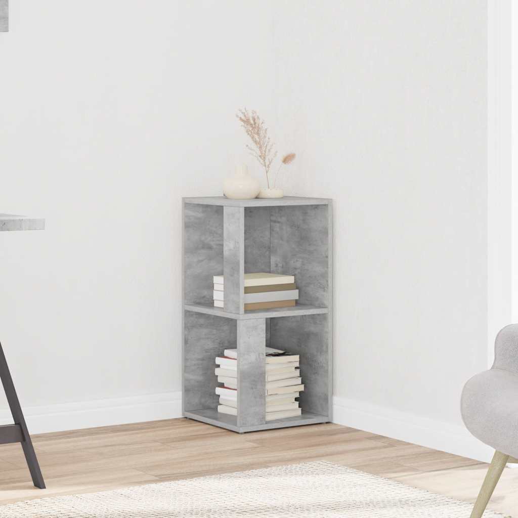 Corner Cabinet Concrete Grey 33x33x67 cm Engineered Wood