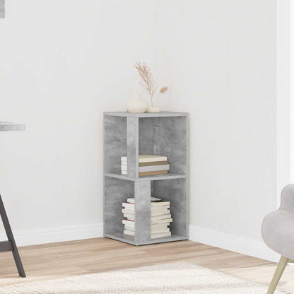 Corner Cabinet Concrete Grey 33x33x67 cm Engineered Wood