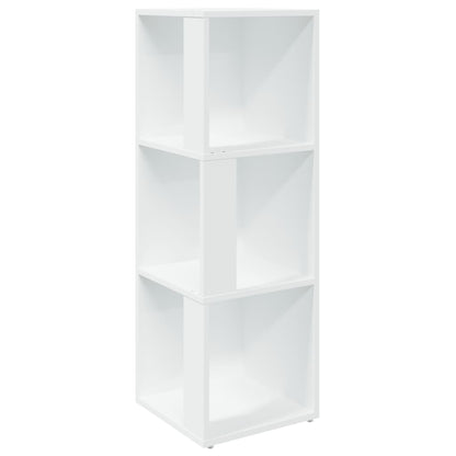 809026 vidaXL Corner Cabinet White 33x33x100 cm Engineered Wood