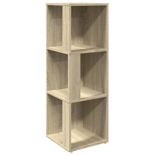 809029 vidaXL Corner Cabinet Sonoma Oak 33x33x100 cm Engineered Wood