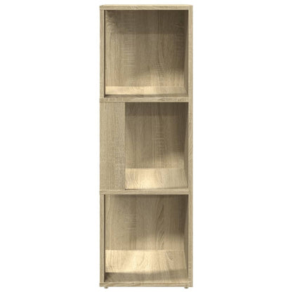 809029 vidaXL Corner Cabinet Sonoma Oak 33x33x100 cm Engineered Wood