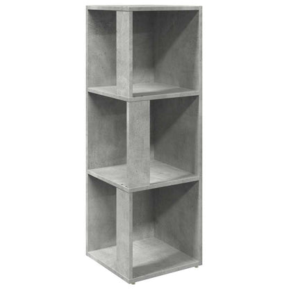 809030 vidaXL Corner Cabinet Concrete Grey 33x33x100 cm Engineered Wood