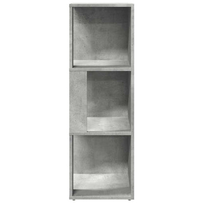 809030 vidaXL Corner Cabinet Concrete Grey 33x33x100 cm Engineered Wood