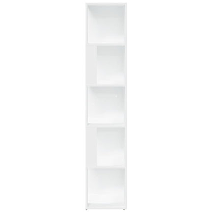 809044 vidaXL Corner Cabinet White 33x33x164,5 cm Engineered Wood